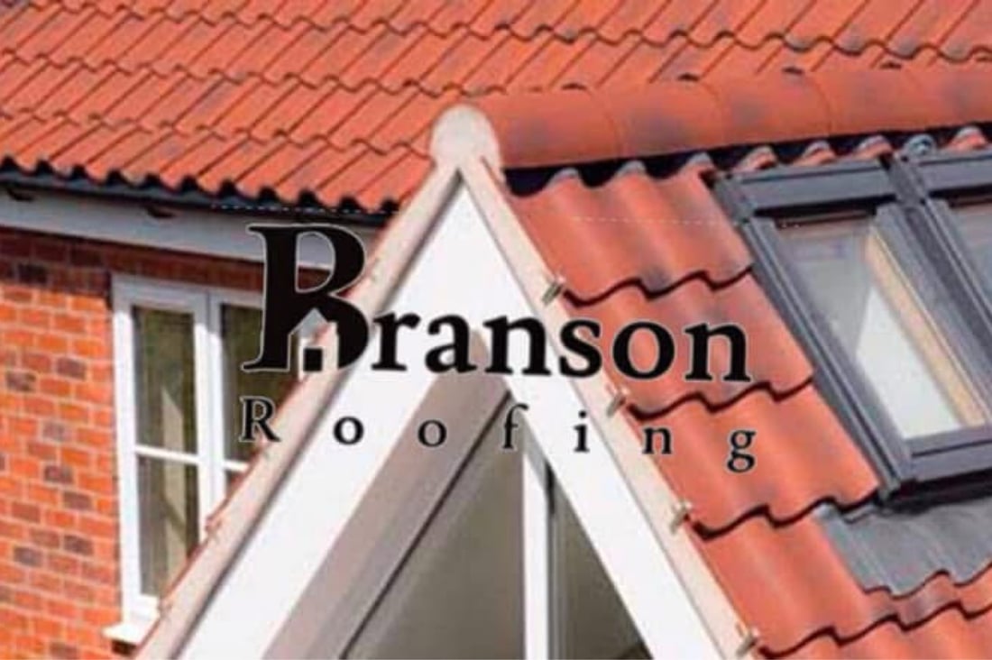 Main header - "Branson Roofing LTD"