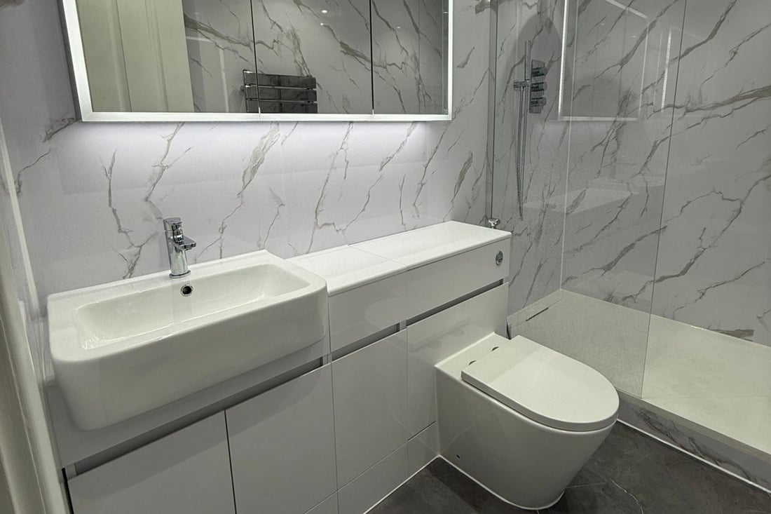 Main header - "Bathroom Installation"
