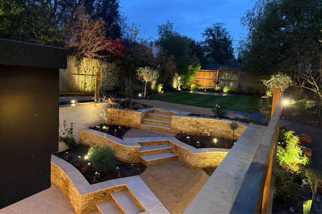 Main header - "GREEN EARTH GARDENS LTD"