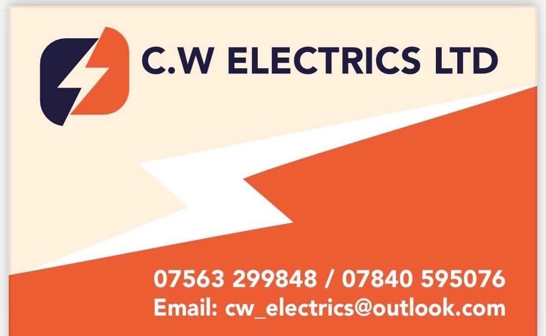 Main header - "C.W ELECTRICS LTD"