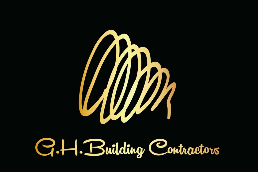 Main header - "G.H.BUILDING CONTRACTOR"