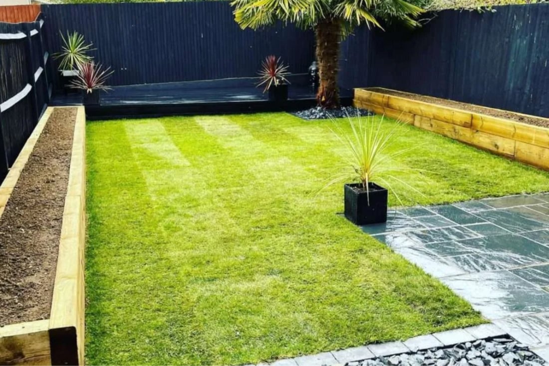 Main header - "All Solutions Gardening & Landscaping"