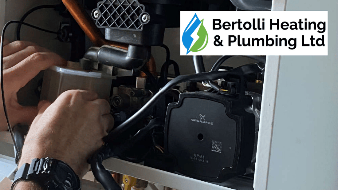 Main header - "Bertolli Heating & Plumbing Ltd."