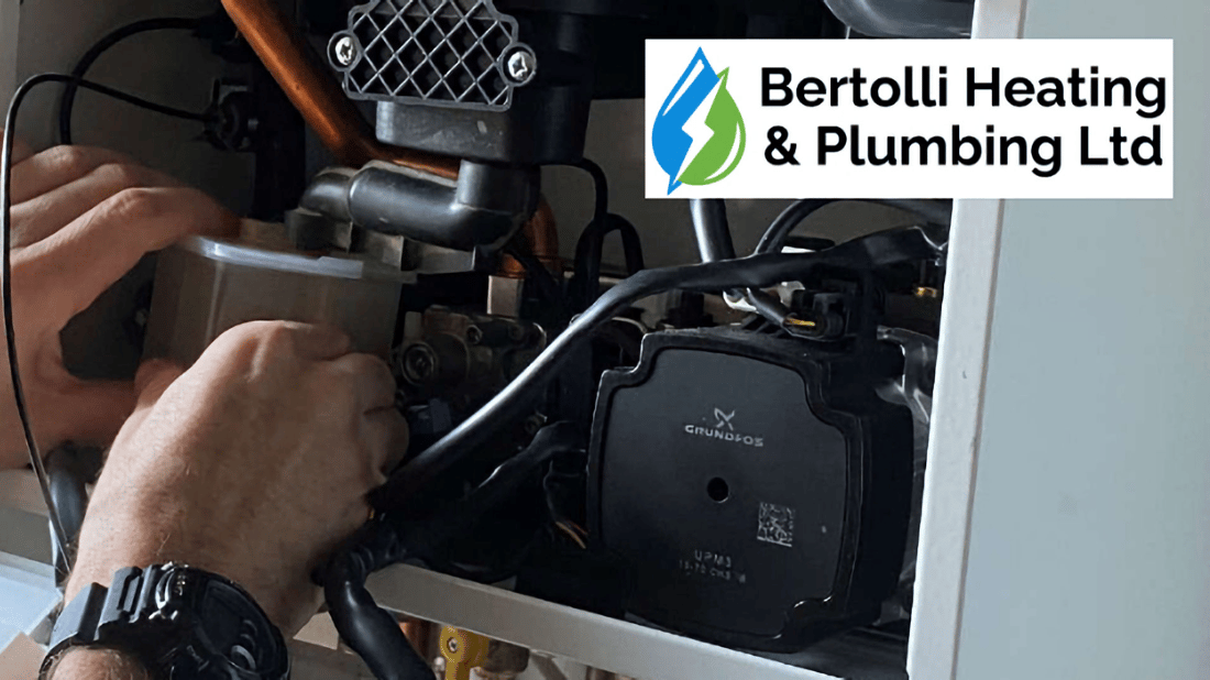 Main header - "Bertolli Heating & Plumbing Ltd."