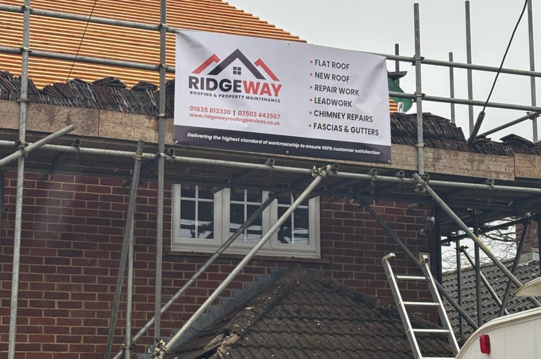 Main header - "Ridgeway Roofing & Property Maintenance ltd"