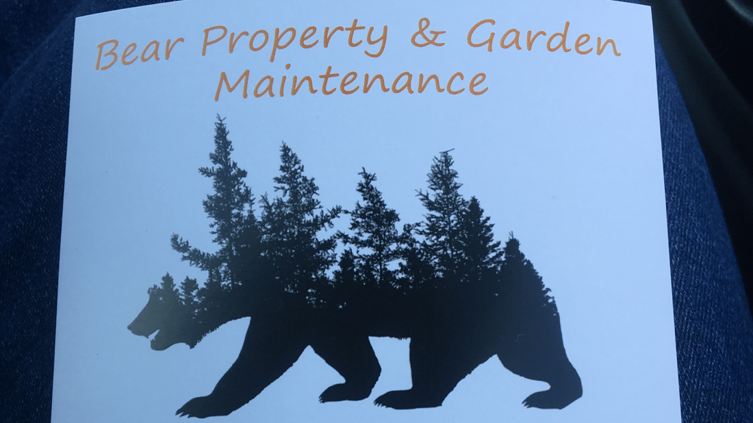 Main header - "BEAR PROPERTY & GARDEN MAINTENANCE"