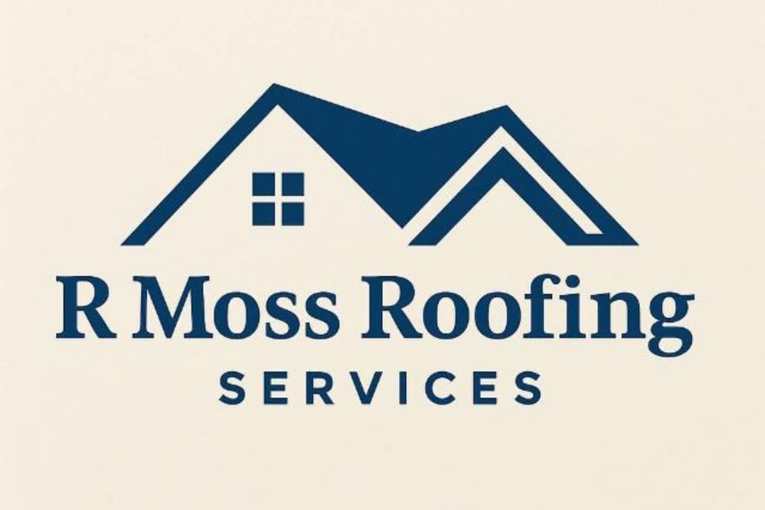 Main header - "R MOSS ROOFING SERVICES"