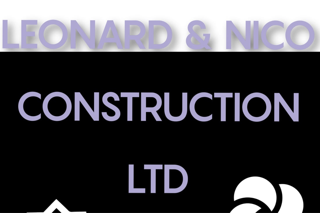 Main header - "Leonard & Nico Construction Ltd"