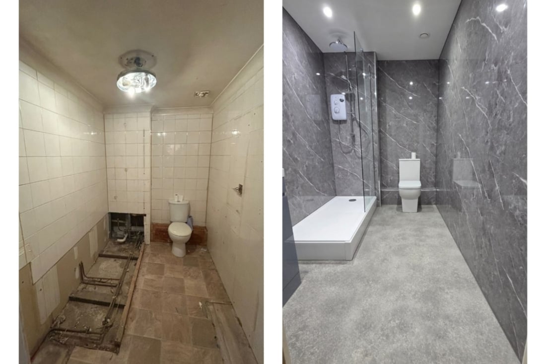Main header - "G&S Property Services LTD"
