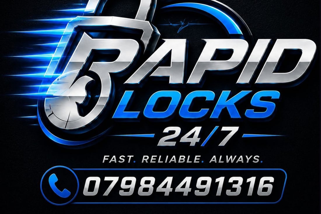 Main header - "Rapid Locks 24/7"