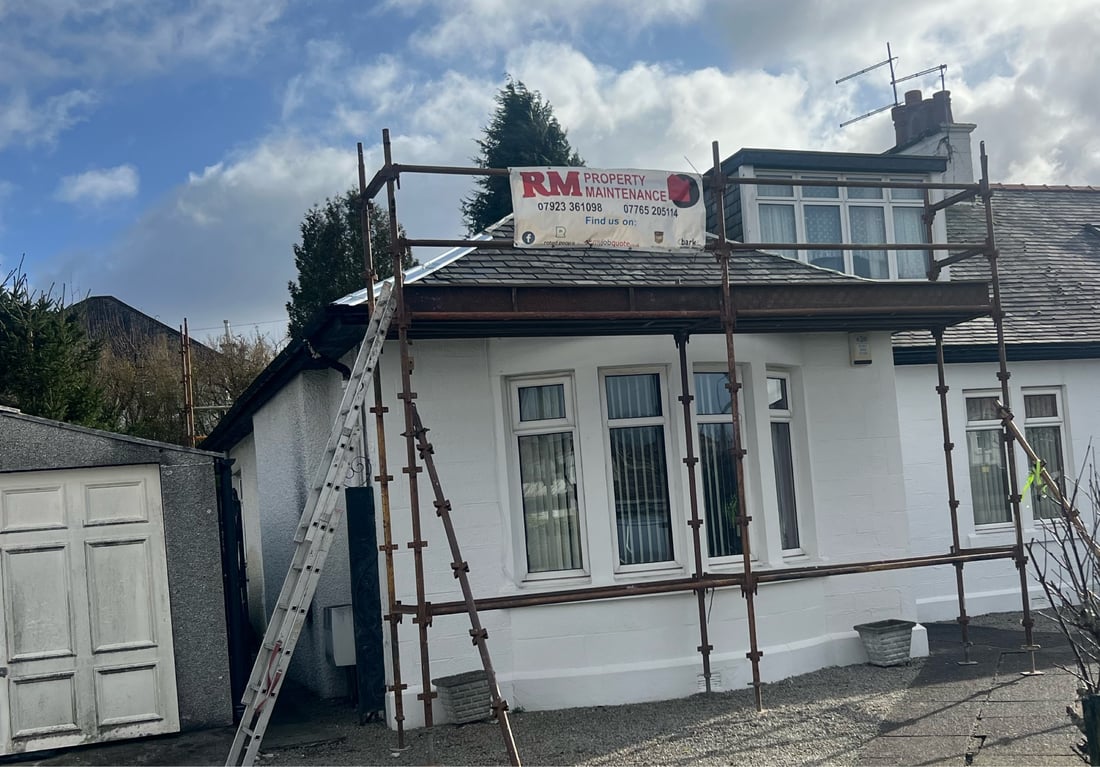 Main header - "RM Property Maintenance"