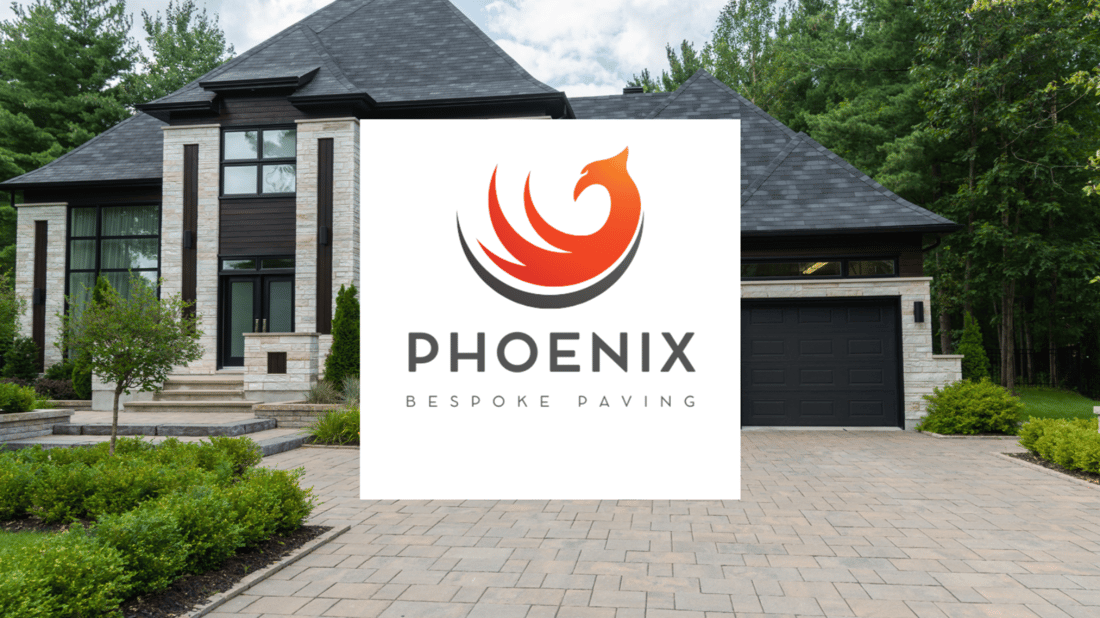 Main header - "Phoenix Bespoke Paving Ltd"