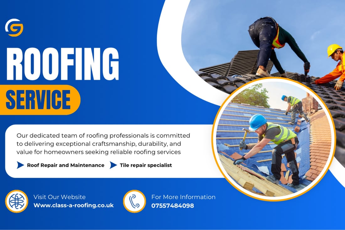 Main header - "Class A Roofing"