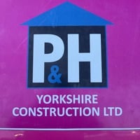 Main header - "P & H YORKSHIRE CONSTRUCTION LTD"