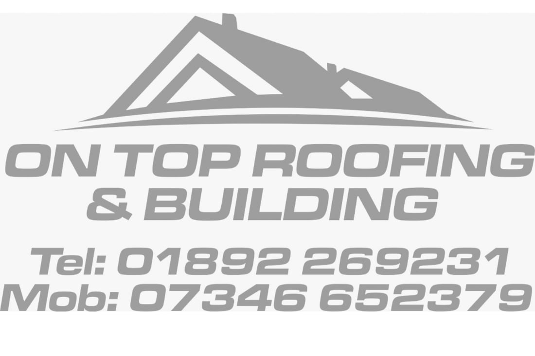 Main header - "On Top Roofing & Building"