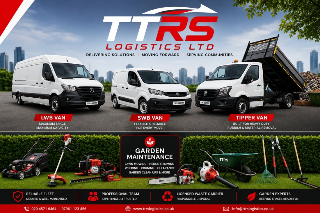 Main header - "TTRS Logistics LTD"