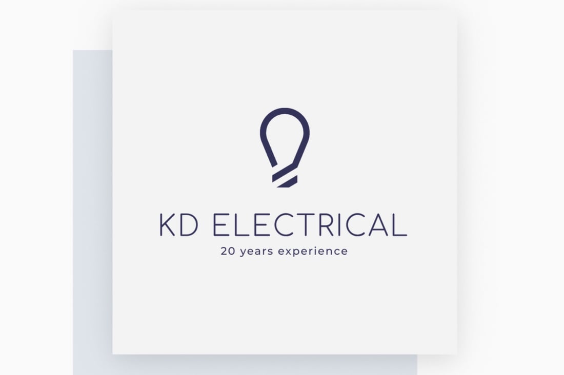 Main header - "KD Electrical"