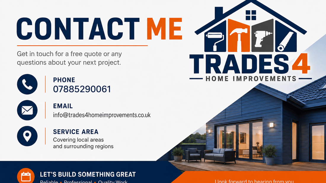 Main header - "All Trades Home Improvements "