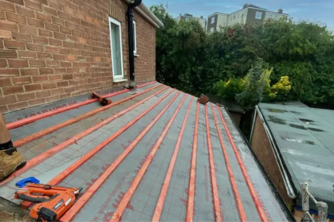 Main header - "VISIONARY ROOFING AND BUILDING CONTRACTORS LTD"