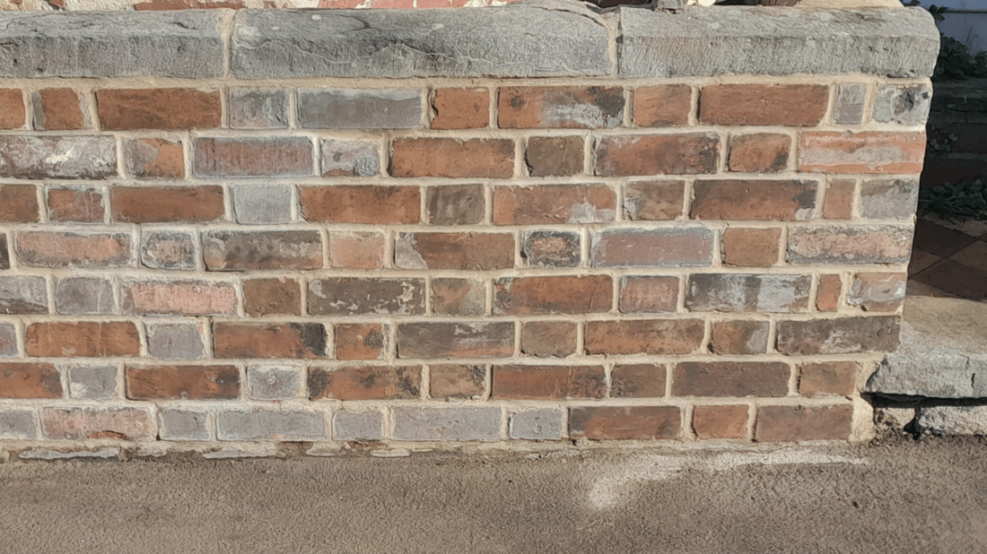 Main header - "P J Brickwork"