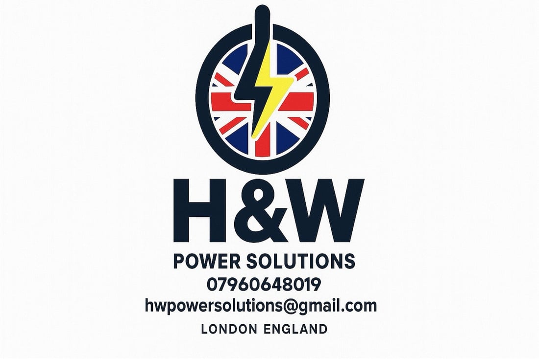 Main header - "H&W power Solutions"