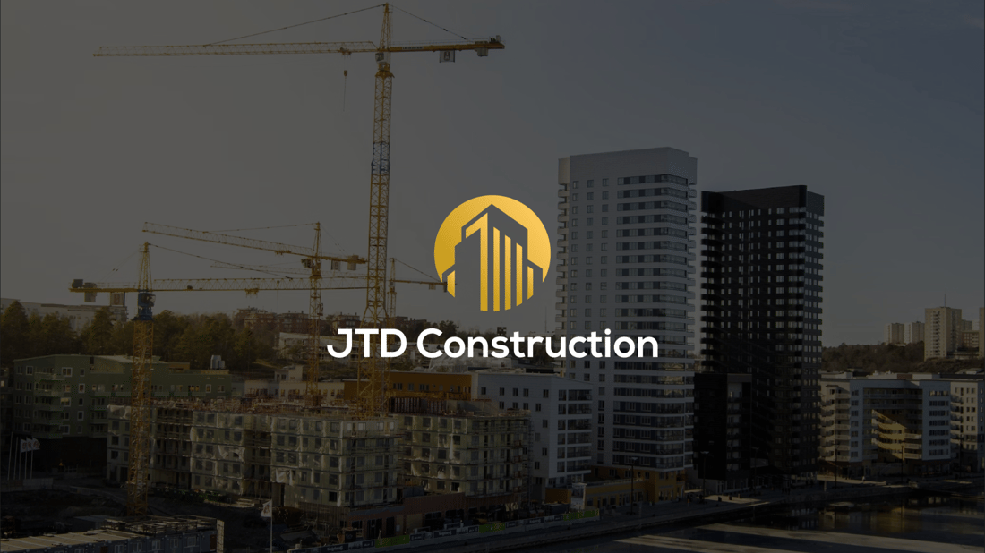 Main header - "JTD Construction Limited"