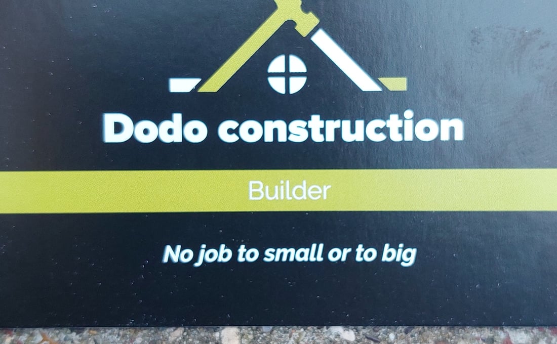 Main header - "DODO Construction"