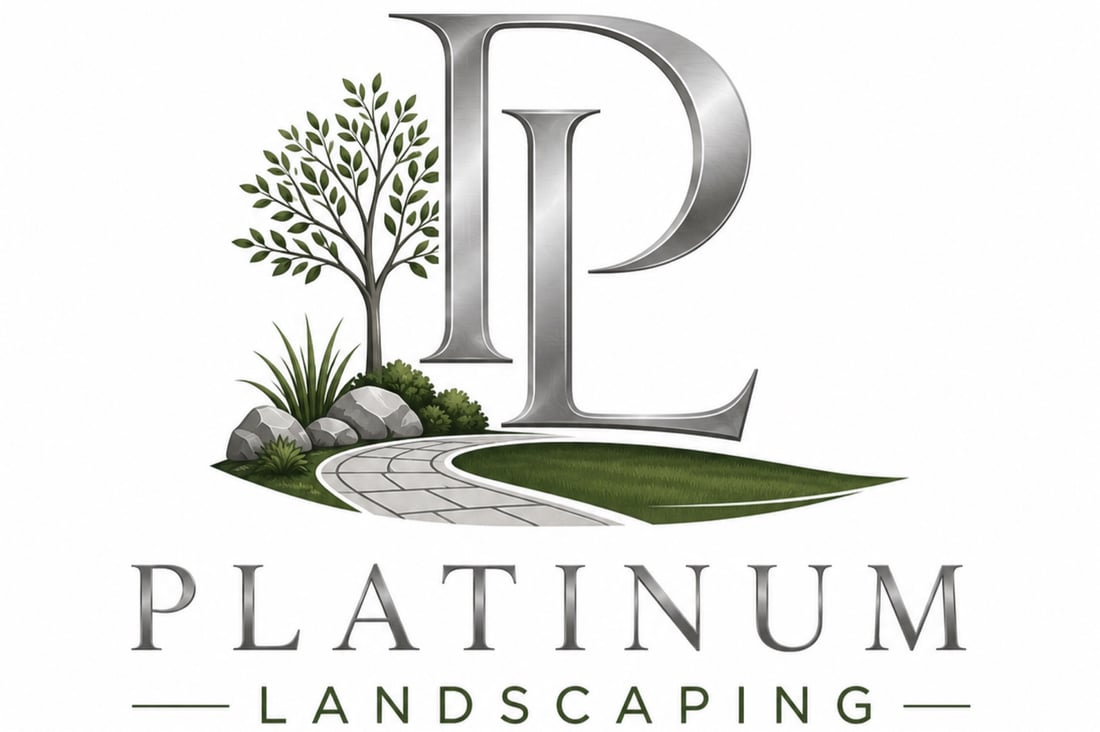 Main header - "Platinum Landscaping"