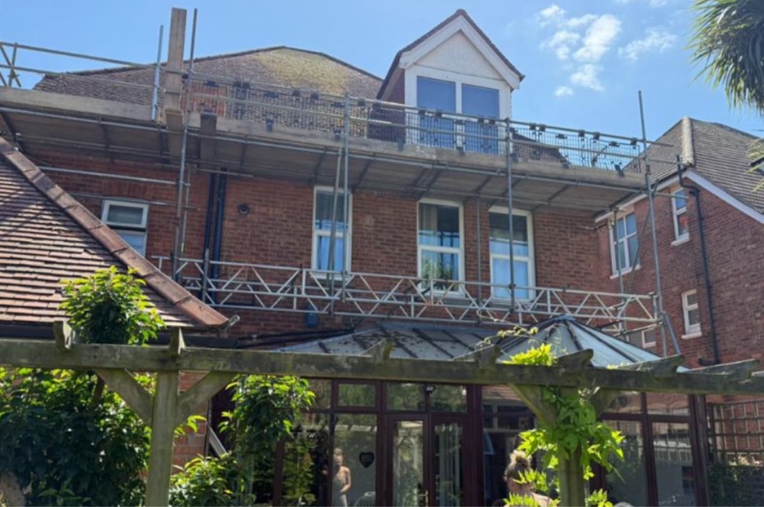 Main header - "Osb scaffolding "