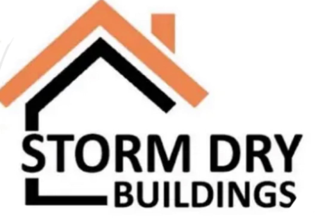 Main header - "Storm Dry Building"