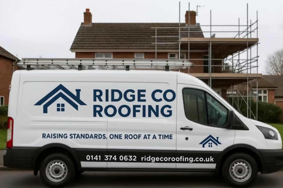 Main header - "Ashmere Roofing"