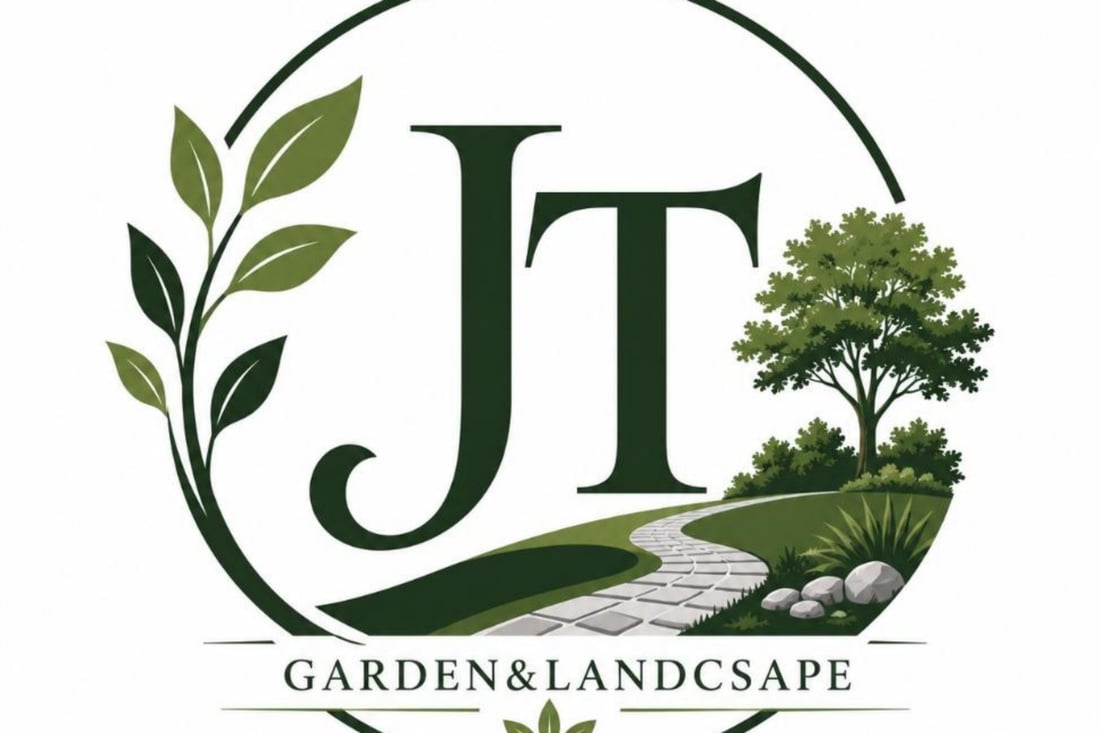Main header - "JT Garden & Landscaping "