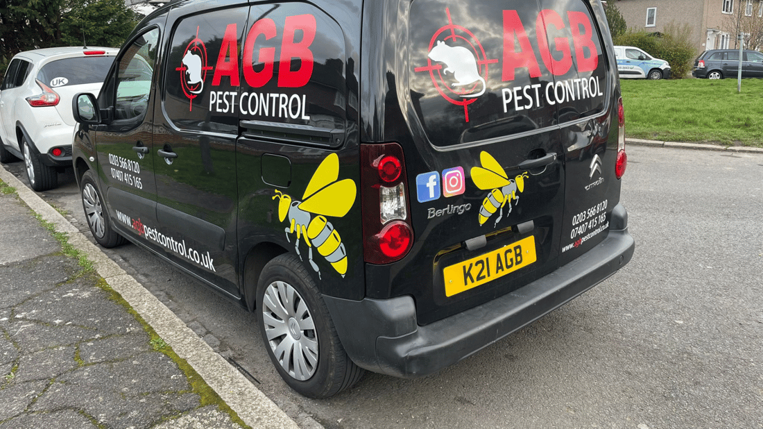 Main header - "AGB Pest Control"