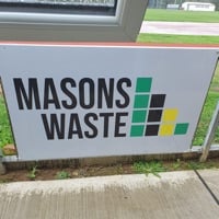 Main header - "Masons Waste"