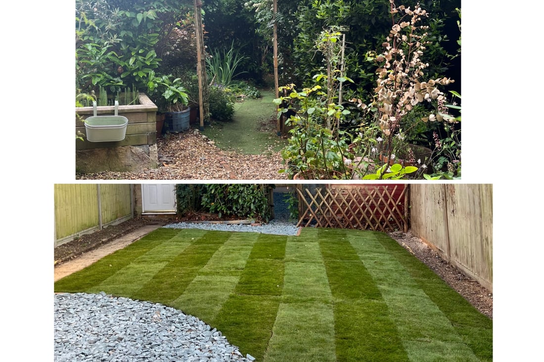 Main header - "JW Property & Gardening Maintenance"