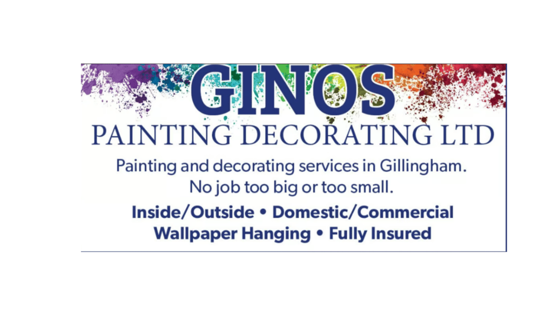 Main header - "Ginos Painting"