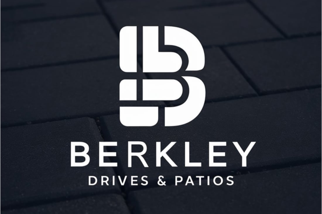 Main header - "Berkley Drives & Patios"