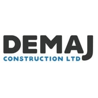 Main header - "DEMAJ CONSTRUCTION LTD"