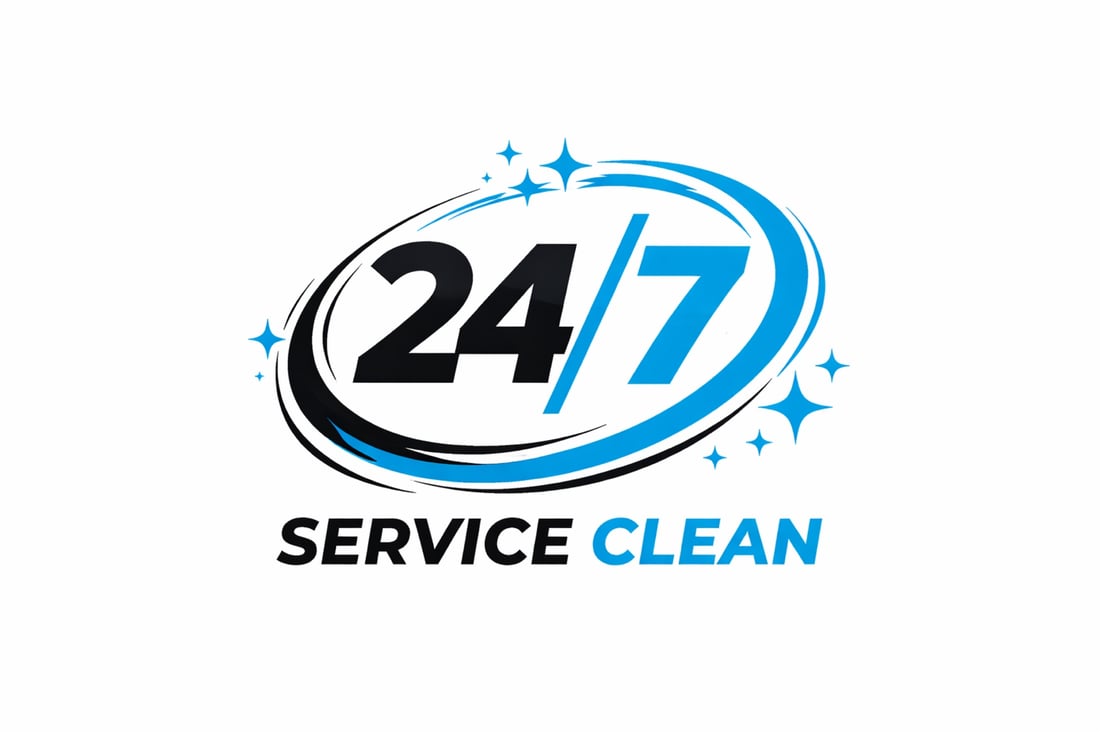 Main header - "24 Hour Cleaning Service"