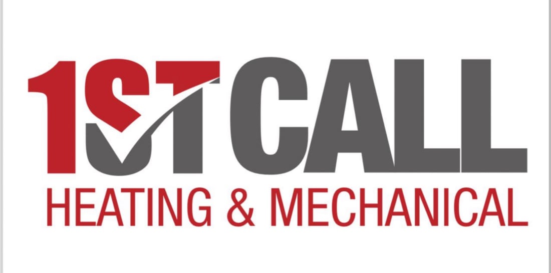 Main header - "1ST CALL HEATING & MECHANICAL"