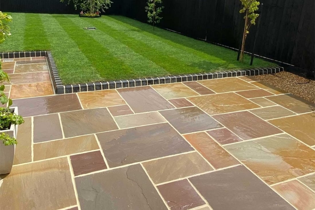 Main header - "Best Result Landscaping"
