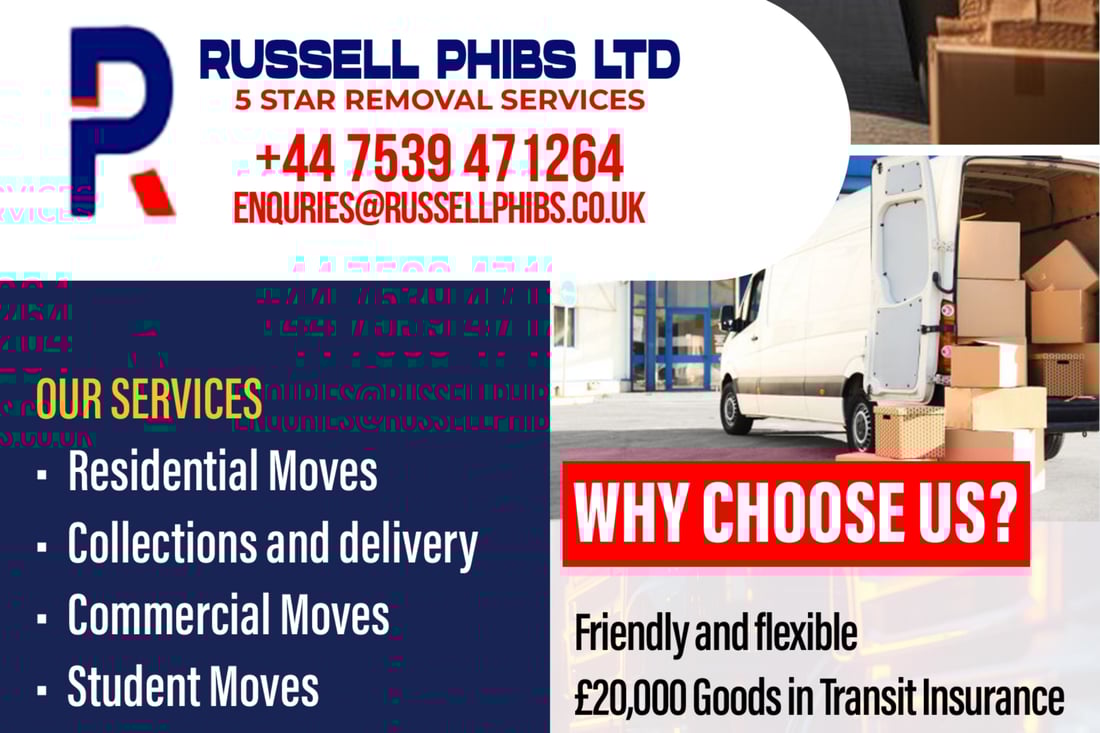 Main header - "RUSSELL PHIBS LTD"