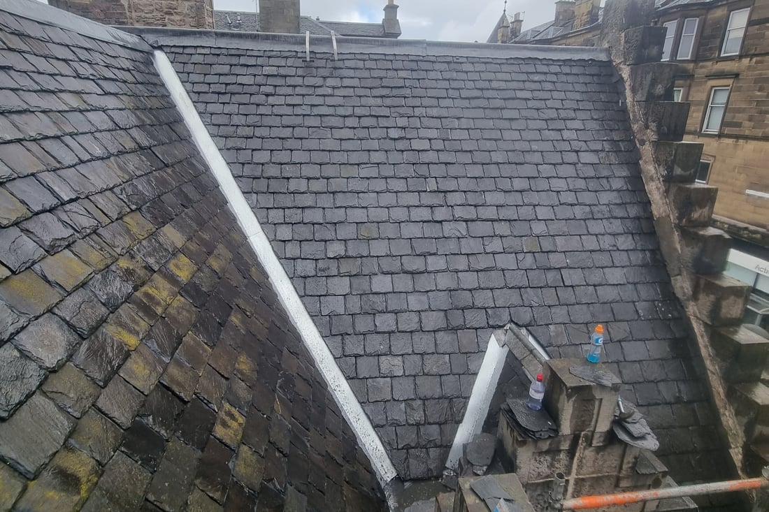 Main header - "APW Roofing & Roughcasting LTD"