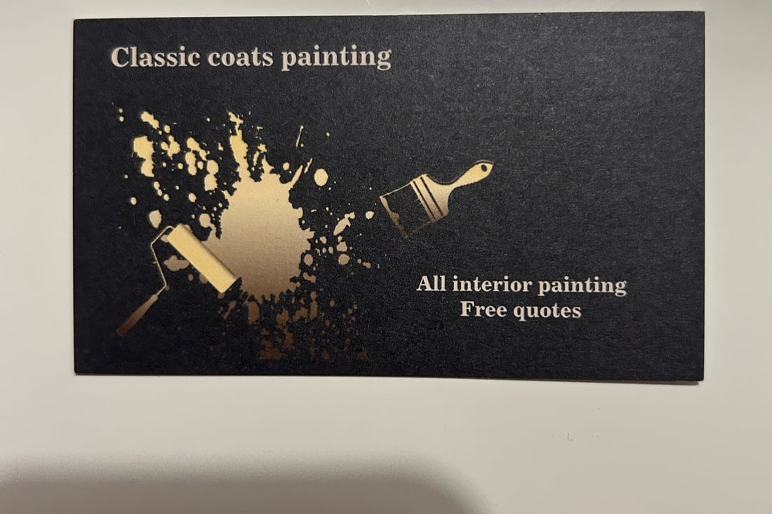 Main header - "Classic Coats Painting"
