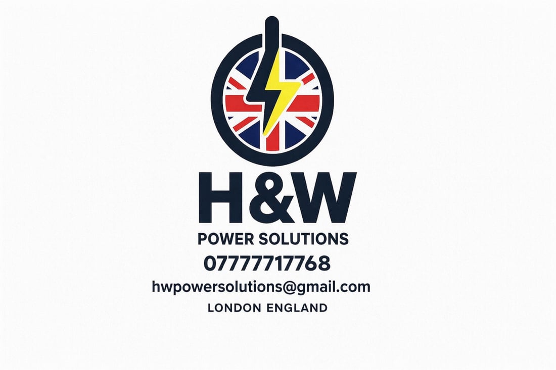 Main header - "H&W Power Solutions"