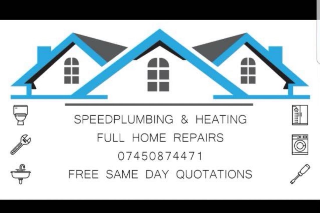 Main header - "Speed Plumbing&Heating"