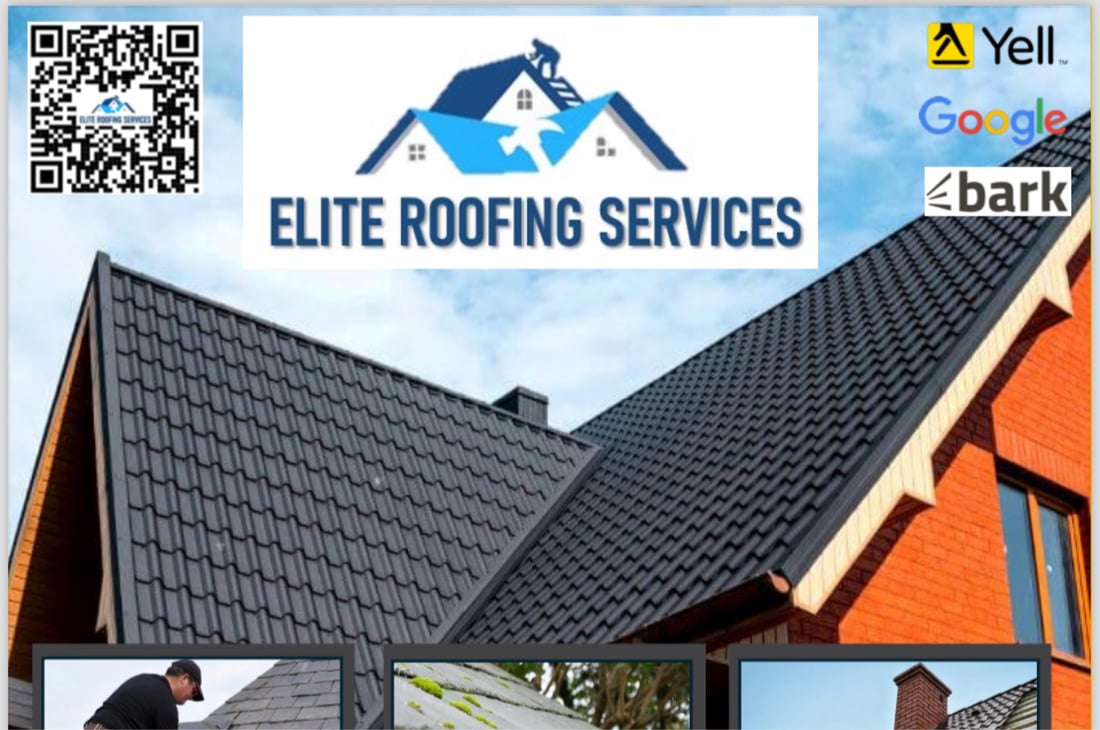 Main header - "Elite Roofing Services"