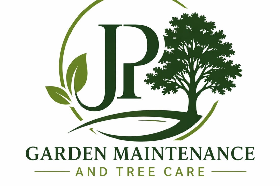 Main header - "JP Gardening & Tree Care "