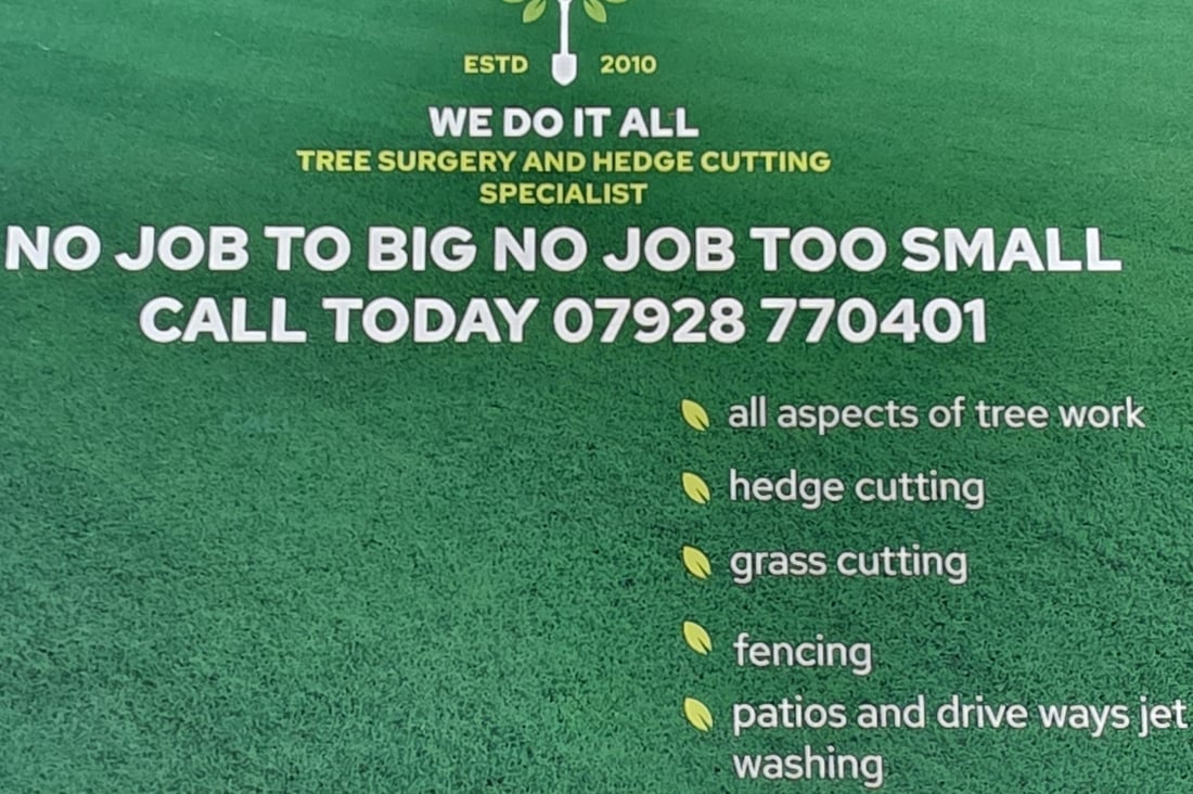 Main header - "We Do It All"