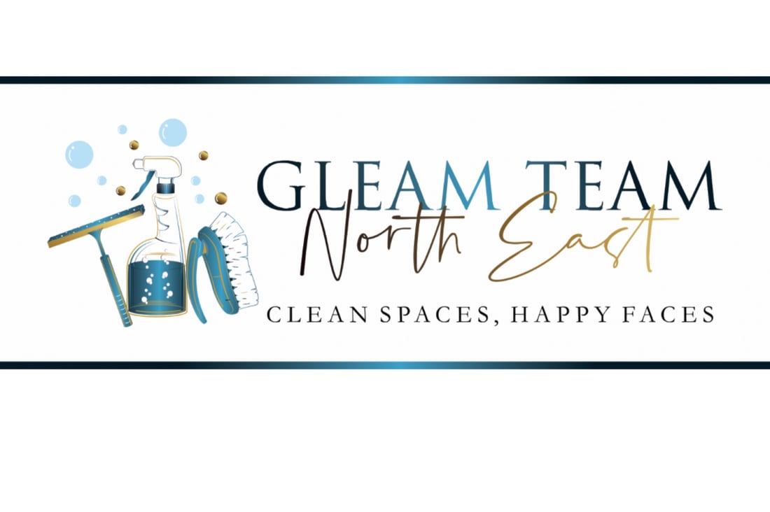 Main header - "GLEAM TEAM NORTH EAST"